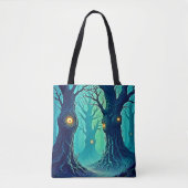 Mystieke Forest Watchers Tote Bag (Voorkant)