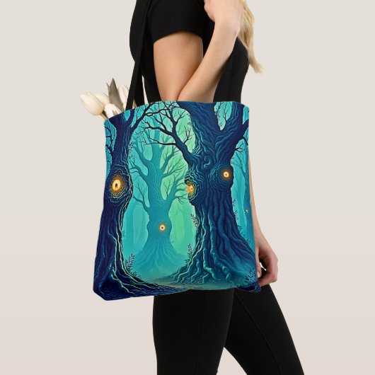 Mystieke Forest Watchers Tote Bag (Dichtbij)