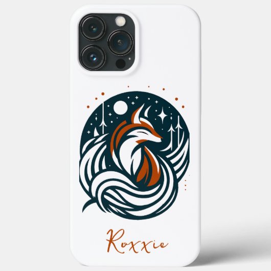 Mystieke Fox iPhone Case (Achterkant)