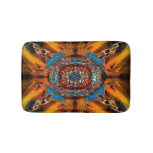 Mystieke fractal badmat