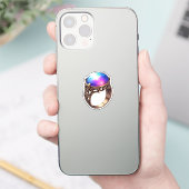 Mystieke Galaxy Ring Sticker (Telefoon)