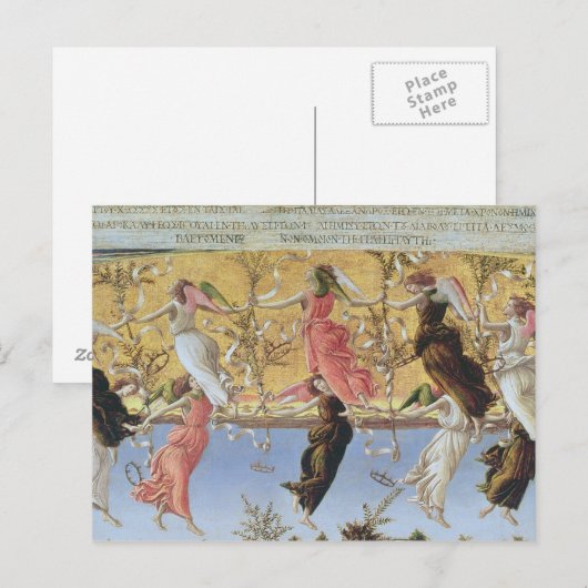 Mystieke Geboorte Briefkaart (Voorkant / Achterkant)