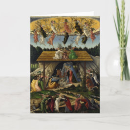 Mystieke Geboorte van Christus door Sandro Feestdagen Kaart