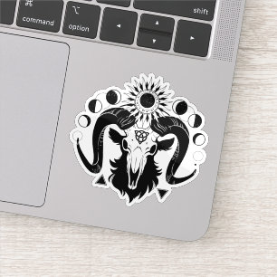 Mystieke geitensticker sticker