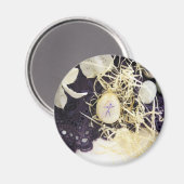 Mystieke gelukkige koelkastmagneet magneet (Voorkant / Achterkant)