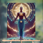 Mystieke geometrie - Radiantie van de ziel Acryl Bord (Neutraal)