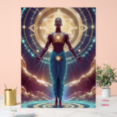 Mystieke geometrie - Radiantie van de ziel Acryl Bord (Huwelijk)