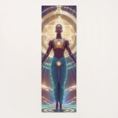 Mystieke geometrie - Radiantie van de ziel Yogamat (Achterkant)