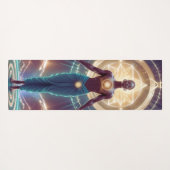 Mystieke geometrie - Radiantie van de ziel Yogamat (Achterkant (horizontaal))