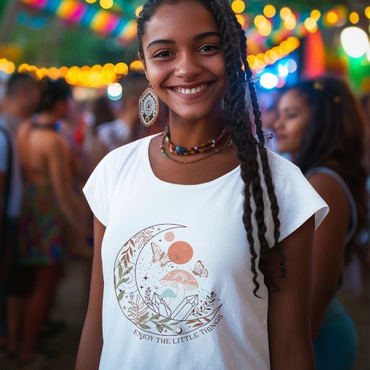 Mystieke geschenken Geniet van de kleine dingen T-shirt