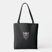 Mystieke gevleugelde godheid tote bag (Achterkant)