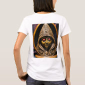 Mystieke Gnoom: Een Ovaal Stenen Sculptuur voor Me T-shirt (Achterkant)