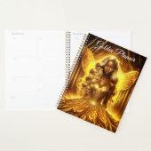Mystieke godin van het licht met stralende sprookj planner (Display)