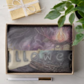 mystieke gotische heks tissuepapier (Geschenk)