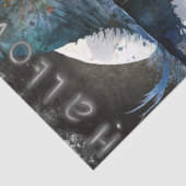 mystieke gotische heks tissuepapier (Detail)