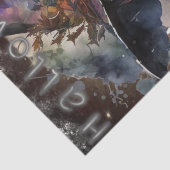 mystieke gotische heks tissuepapier (Detail)