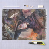 mystieke gotische heks tissuepapier (Craft)