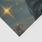 Mystieke Gouden Godin Tissuepapier (Detail)