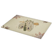 Mystieke Graphic, Beige Fae Moth Art Snijplank (Hoek)