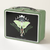 Mystieke Groene Etherische Maanvlinder Hemels (Voorkant)