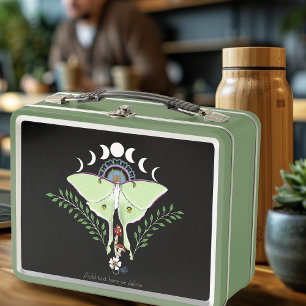 Mystieke Groene Etherische Maanvlinder Hemels