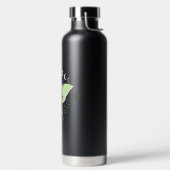 Mystieke Groene Etherische Maanvlinder Hemels Waterfles (Links)