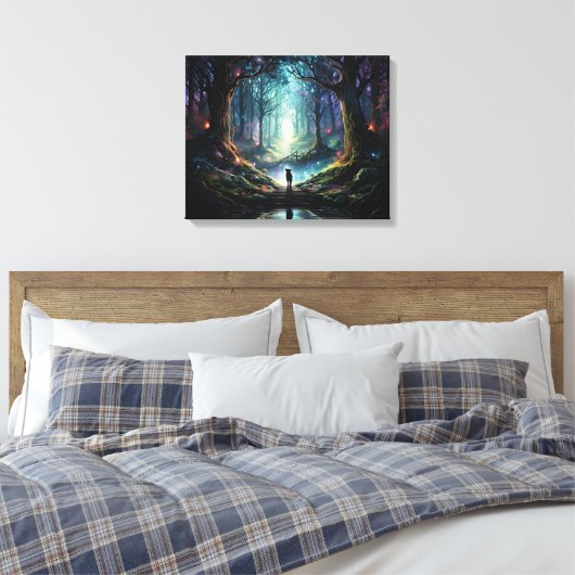 "Mystieke Grote Deen" Canvas Afdruk (Insitu (Slaapkamer))