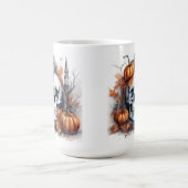 Mystieke Halloween Gothic Skull Art Mystical Koffiemok (Center)