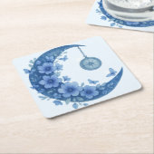 mystieke halve maan kartonnen onderzetters (Schuin)