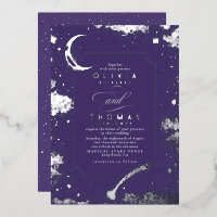 Mystieke Halve Maan Sterrennacht Boho Bruiloft