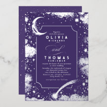 Mystieke Halve Maan Sterrennacht Boho Bruiloft