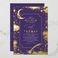 Mystieke Halve Maan Sterrennacht Boho Bruiloft