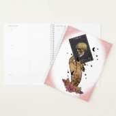 Mystieke Hand Holding Dood Tarot Kaart Planner (Display)