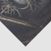 Mystieke heks: Petra - Decoupage - Tissuepapier (Detail)