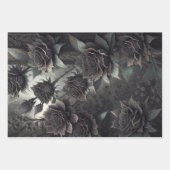 Mystieke heks: Roos - Decoupage - Inpakpapier Vel (Voorkant 2)