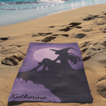 Mystieke Heks Silhouet Onder Maneschijn Cadeau