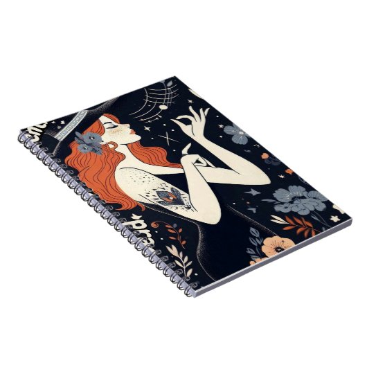 Mystieke heksenplanner: omarm je magie dagelijks notitieboek (Rechterzijde)