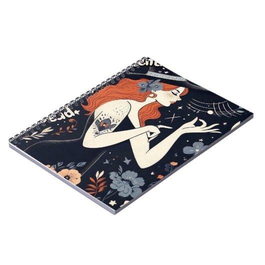 Mystieke heksenplanner: omarm je magie dagelijks notitieboek (Linkerzijde)