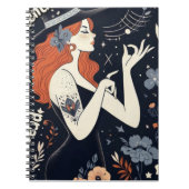 Mystieke heksenplanner: omarm je magie dagelijks notitieboek (Voorkant)