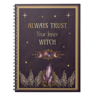 Mystieke Hekserige - Botanische & Hemel Notebook Notitieboek