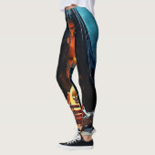Mystieke helderziende waarzegster ontwerp leggings (Links)