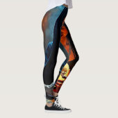 Mystieke helderziende waarzegster ontwerp leggings (Rechts)