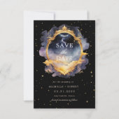 Mystieke Hemelse Foto Sla de datum op Kaart (Voorkant)