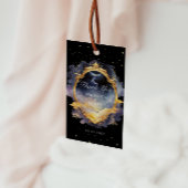 Mystieke Hemelse Gouden Maan Huwelijk Dank U Cadeaulabel