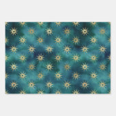 Mystieke Hemelse Groene Verpakkende Document Blade Inpakpapier Vel (Voorkant 2)