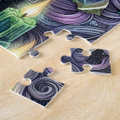 Mystieke Hemelse Heks Legpuzzel (Zijkant)
