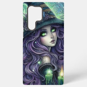 Mystieke Hemelse Heks Samsung Galaxy Hoesje (Achterkant)