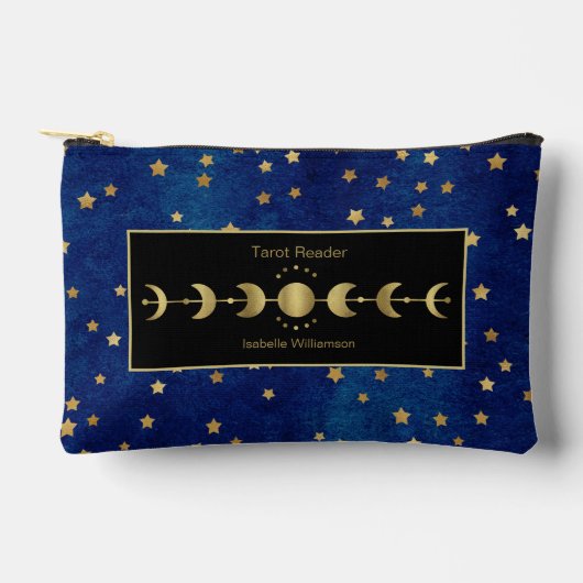 Mystieke Hemelse Sterren Maanfase Tarot Oracle Etui (Voorkant)