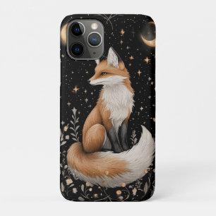 Mystieke Hemelse Vos en Bloemen Case-Mate iPhone Case