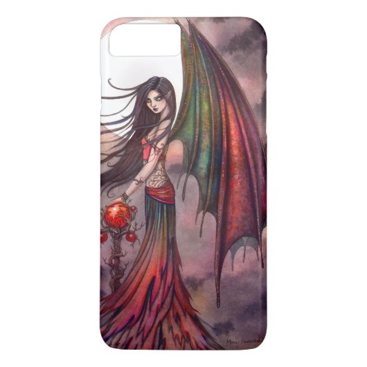 Mystieke Herfst Gothische Fee Vampire Fantasie Kun Case-Mate iPhone Case (Achterkant)